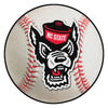 North Carolina State University Wolfpack Baseball Rug - 27in. Diameter