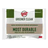 Scotch-Brite Non-Scratch Sponge For Multi-Purpose 4.5 in. L 3 pk (Pack of 8)