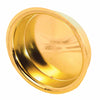 Prime-Line 1.75 in. L Brass-Plated Gold Steel Flush Mortise Finger Pull - Deal of The Week