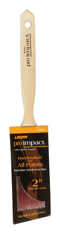 Linzer Pro Impact 2 in. Angle Trim Paint Brush
