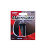 Dorcy Mastercell 9-Volt Alkaline Batteries 1 pk Carded