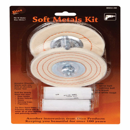 Dico Products Dico 4 in. Soft Metals Kit