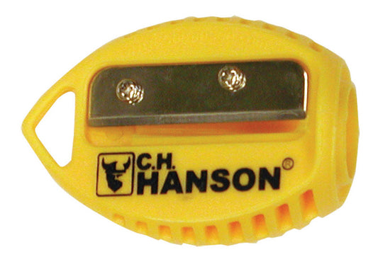 C.H. Hanson VersaSharp 2.3 in. L Carpenter Pencil Sharpener Yellow 1 pc (Pack of 10)