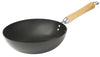 Joyce Chen Professional Cast Iron Stir Fry Pan 11.5 in. Black