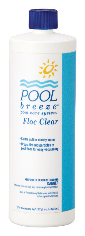 Pool Breeze Poolife Liquid Flocculant 1 qt. (Pack of 12)