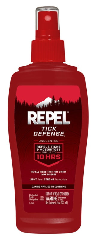 Repel Tick Defense Insect Repellent Liquid For Mosquitoes/Ticks 6 oz. (Pack of 6)