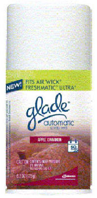 Glade Apple Cinnamon Scent Air Freshener Refill 6.2 oz Aerosol 1 pk