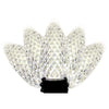 Holiday Bright Lights LED C9 Pure White 25 ct Christmas Light Bulbs