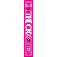 StoneRidge Wholesale THICK Stick Honey BBQ Meat Sticks 1.5 oz Shrink Wrapped (Pack of 15)