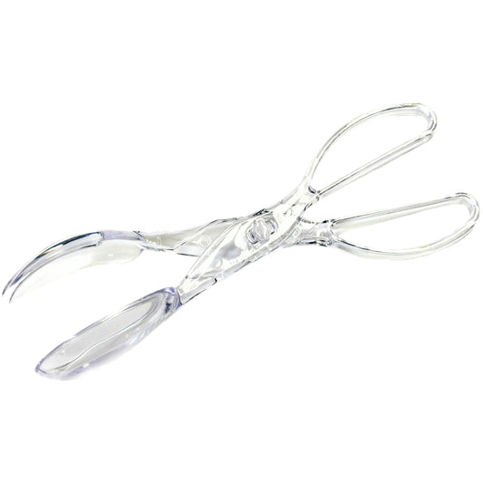 Chef Craft 3-1/2 in. W x 11-1/4 in. L Clear Plastic Tongs (Pack of 3)