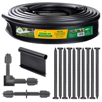 Master Mark 20 ft. L X 5 in. H Plastic Black Landscape Edging Kit - Deal of The Week