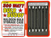 Coleman Cable Bulb Buddy 500 W T3 Specialty Halogen Bulb 10000 lm Warm White 6 pk