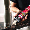 Dap 3.0 Crystal Clear Polymer Kitchen and Bath Sealant 9 oz. (Pack of 12)