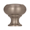 Amerock Allison Round Cabinet Knob 1-1/4 in. Dia. 1-3/16 in. Satin Nickel 1 pk (Pack of 25)