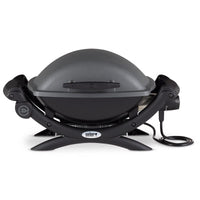 Weber Q1400 Portable Electric Grill 189 sq in Cooking Area 120 Volt Compact Outdoor BBQ