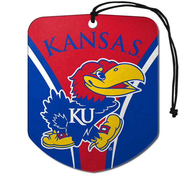 University of Kansas 2 Pack Air Freshener