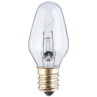 Westinghouse 7 watts C7 Specialty Incandescent Bulb E12 (Candelabra) White 2 pk (Pack of 10)