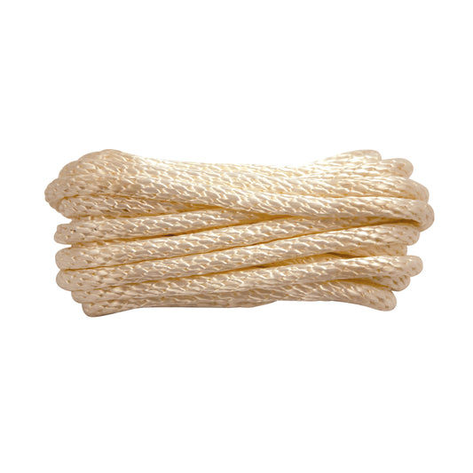 SecureLine Lehigh 7/16 in. D X 25 ft. L White Solid Braided Nylon Rope