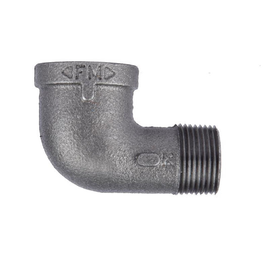 Bk Products 1/4 In. Fpt  X 1/4 In. Dia. Mpt Black Malleable Iron Street Elbow