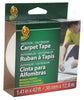 Duck 1.41 in. W X 42 ft. L Polyester Indoor and Outdoor Carpet Tape