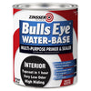 Zinsser Bulls Eye Flat White Primer and Sealer For All Surfaces 1 qt.