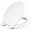 Mayfair Slow Close Round White Molded Wood Toilet Seat - Deal of The Week
