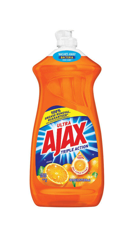 Ajax Ultra Orange Scent Liquid Dish Soap 28 oz