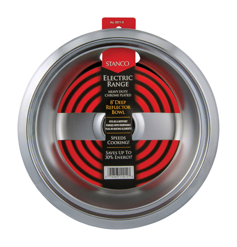 Stanco Steel Reflector Bowl 8 in. W - Open Box - 076363110113 | Max ...