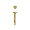 SPAX No. 8 x 1-1/4 in. L Phillips/Square Flat Head Yellow Zinc Steel Multi-Purpose Screw 30 each - Deal of The Week
