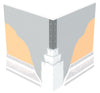 Amerimax 1.25 in. W x 10 ft. L Galvanized Steel 90 Degree Corner Bead (Pack of 50)