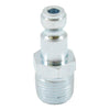 Forney Steel Air Plug 3/8 in. Male X 1/4 in. 1 pc
