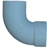 Charlotte Pipe PVC 90 Deg. Non Toxic Schedule 30 Street Elbow 3 x 3 Dia. in.
