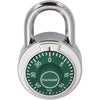 Kwikset 2" Combination Dial Padlock with 13/16" Shackle - Green