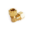 3/8 in. Compression X 3/8 in. D Compression Yellow Brass 90 Degree Elbow (Pack of 5)