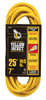 Yellow Jacket Outdoor 25 ft. L Yellow Extension Cord 14/3 SJTW