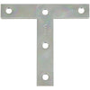 National Hardware 4 in. H x 3/4 in. W x 4 in. L Zinc-Plated Steel T Plates (Pack of 20)