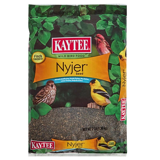 Kaytee Nyjer Songbird Nyger Thistle Seed Wild Bird Food 3 lb