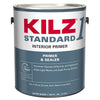 KILZ STANDARD Matte White Water-Based Acrylic Primer For Multiple Surfaces 1 gal. (Pack of 4)