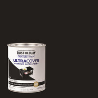 Rust-Oleum Painters Touch Ultra Cover Semi-Gloss Black Paint Indoor and Outdoor 250 g/L 1 qt.