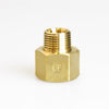 1/2 in. FPT X 3/8 in. D MPT Brass Reducing Coupling (Pack of 5)