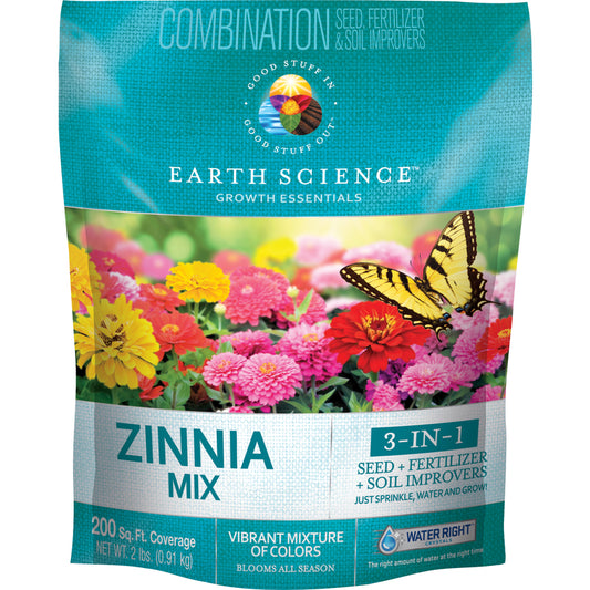 Earth Science Growth Essentials Plant Fertilizer 2 lb (Pack of 6)