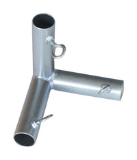 AHC 3/4 in. Round X 3/4 in. D 3/4 in. D F3 Galvanized Carbon Steel 5-11/16 in. L Flat Connector - Deal of The Week