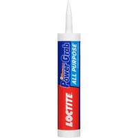 Loctite Power Grab All Purpose Synthetic Latex All Purpose Construction Adhesive 9 oz. (Pack of 12) - Deal of The Week