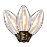 Holiday Bright Lights LED C9 Warm White 25 ct Replacement Christmas Light Bulbs - Open Box