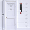 WIND CHIME AL/WD BLK 37"
