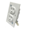 US Hardware 15 amps RV Receptacle Conventional Duplex 1 pk