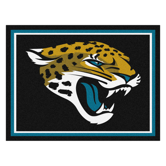 NFL - Jacksonville Jaguars 8ft. x 10 ft. Plush Area Rug