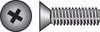 Hillman No. 1/4-20 X 2-1/2 in. L Phillips Flat Head Stainless Steel Machine Screws 50 pk