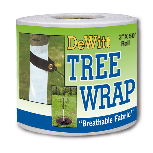 DeWitt 3 ft. W White Polypropylene Tree Wrap
