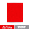 Diablo 11 in. L X 9 in. W Aluminum Oxide 320 Grit Ultra Fine Sanding Sheet (Pack of 50)